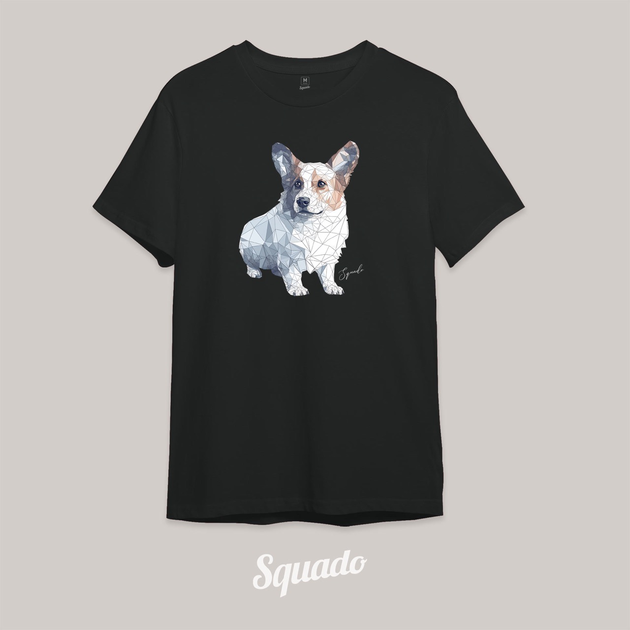 squado_ha00_black_geometric_corgi_01 Large